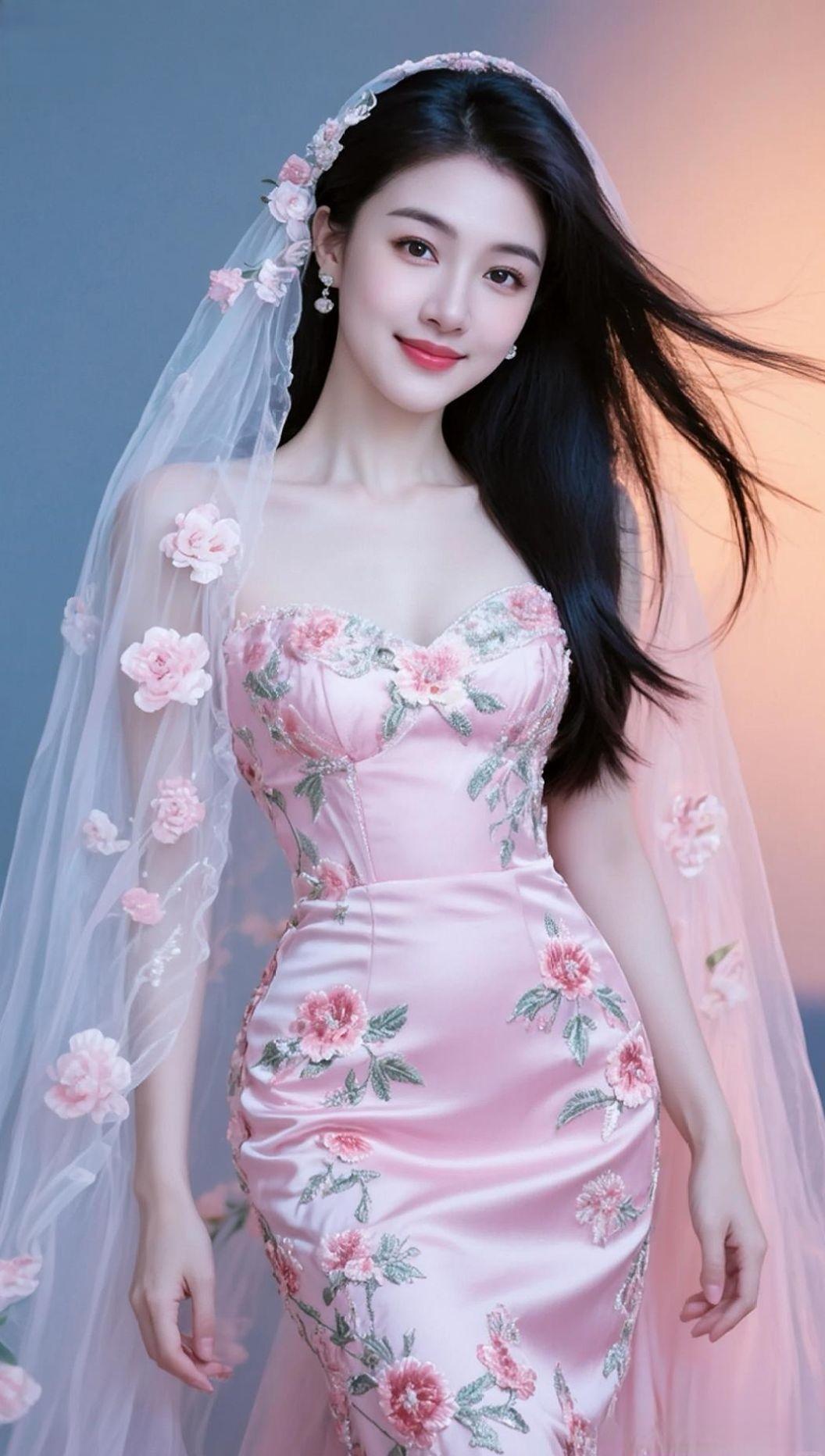 抖音ai创作 氛围感美女 颜值分享 氛围感写真 甜酷女孩