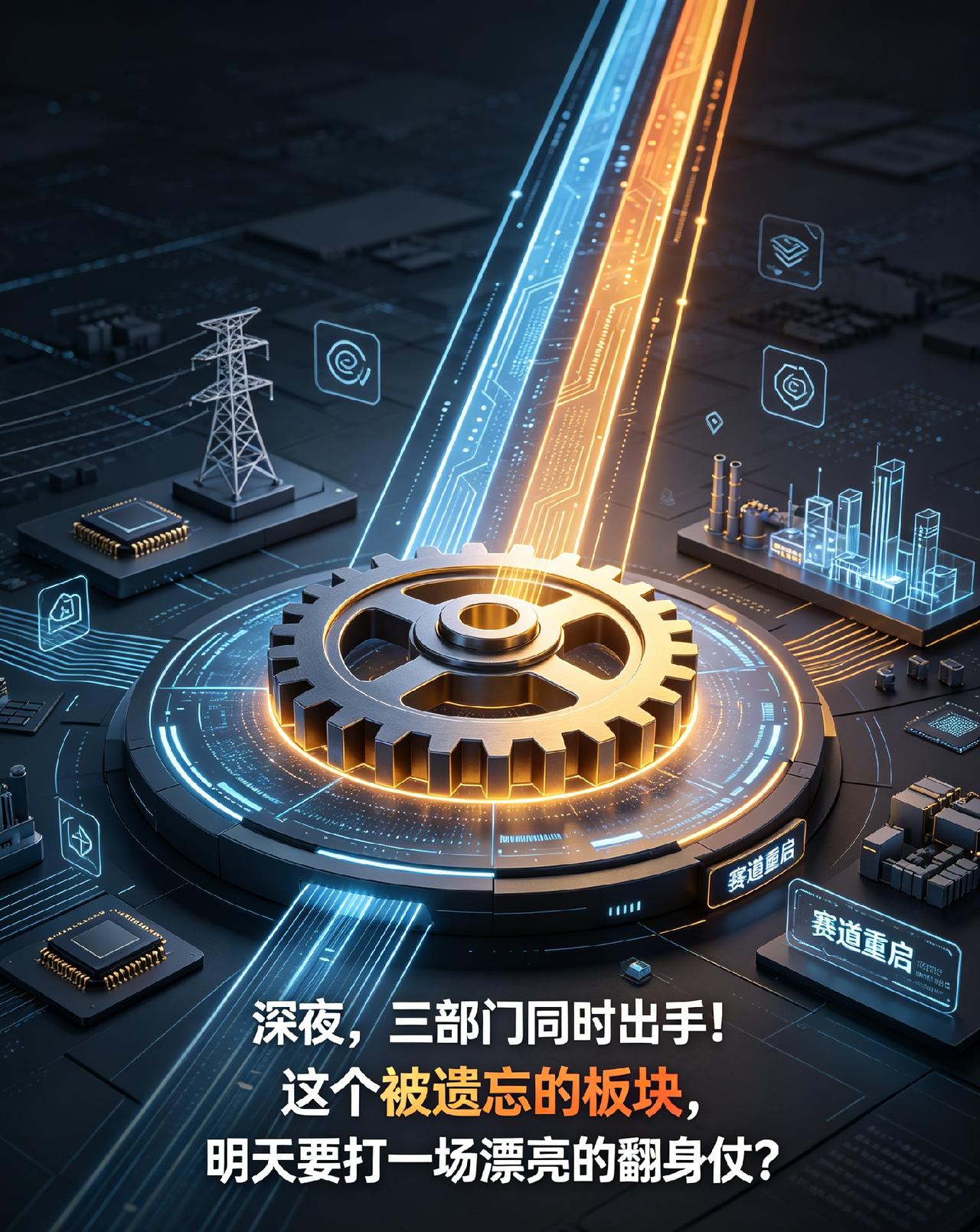 深夜，三部门同时出手！这个被遗忘的板块，明天要打一场漂亮的翻身仗？
 
A股市场