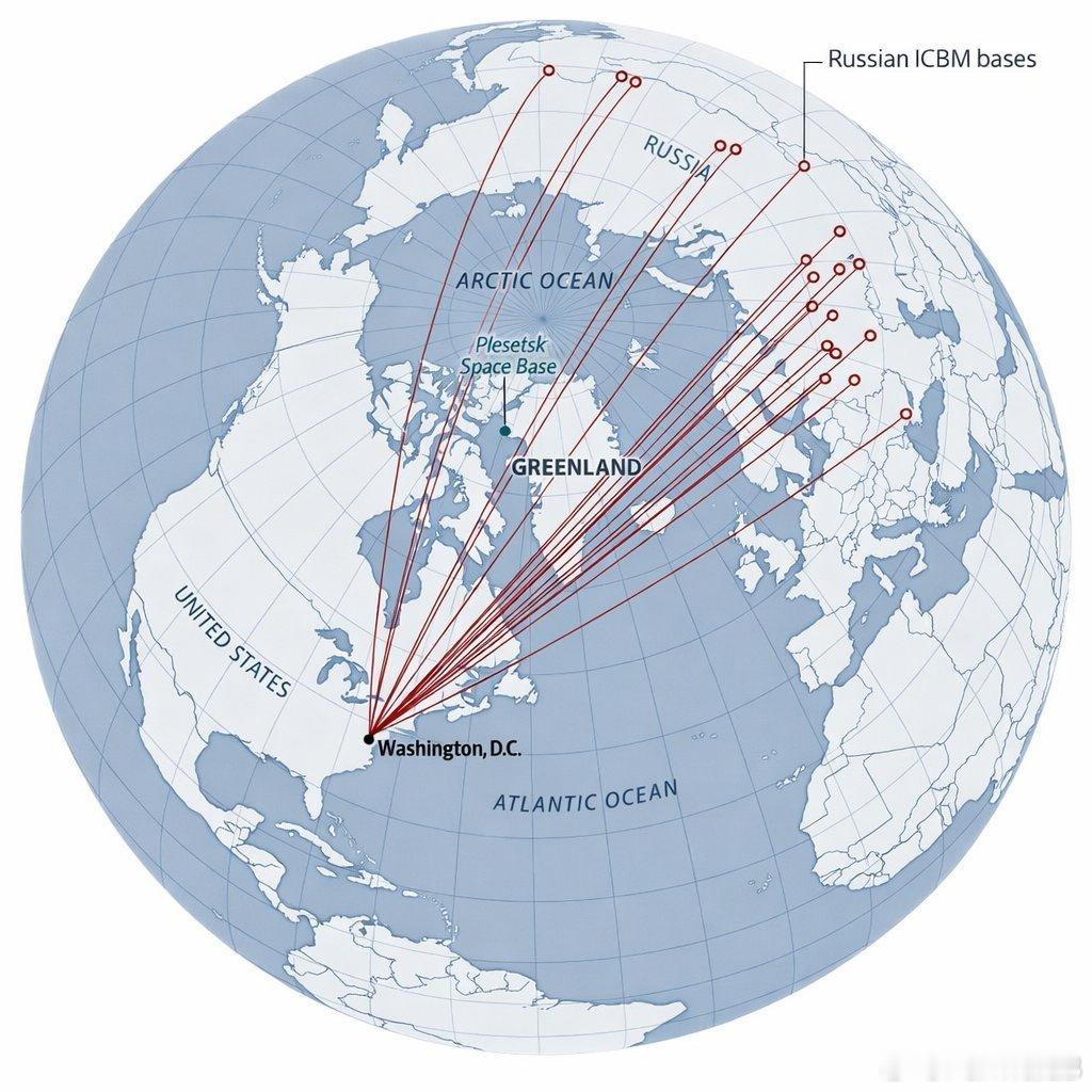 有支持乌军的川d粉发了这张图，来表明美国特朗普总统占领格陵兰是很有必要的，是合理