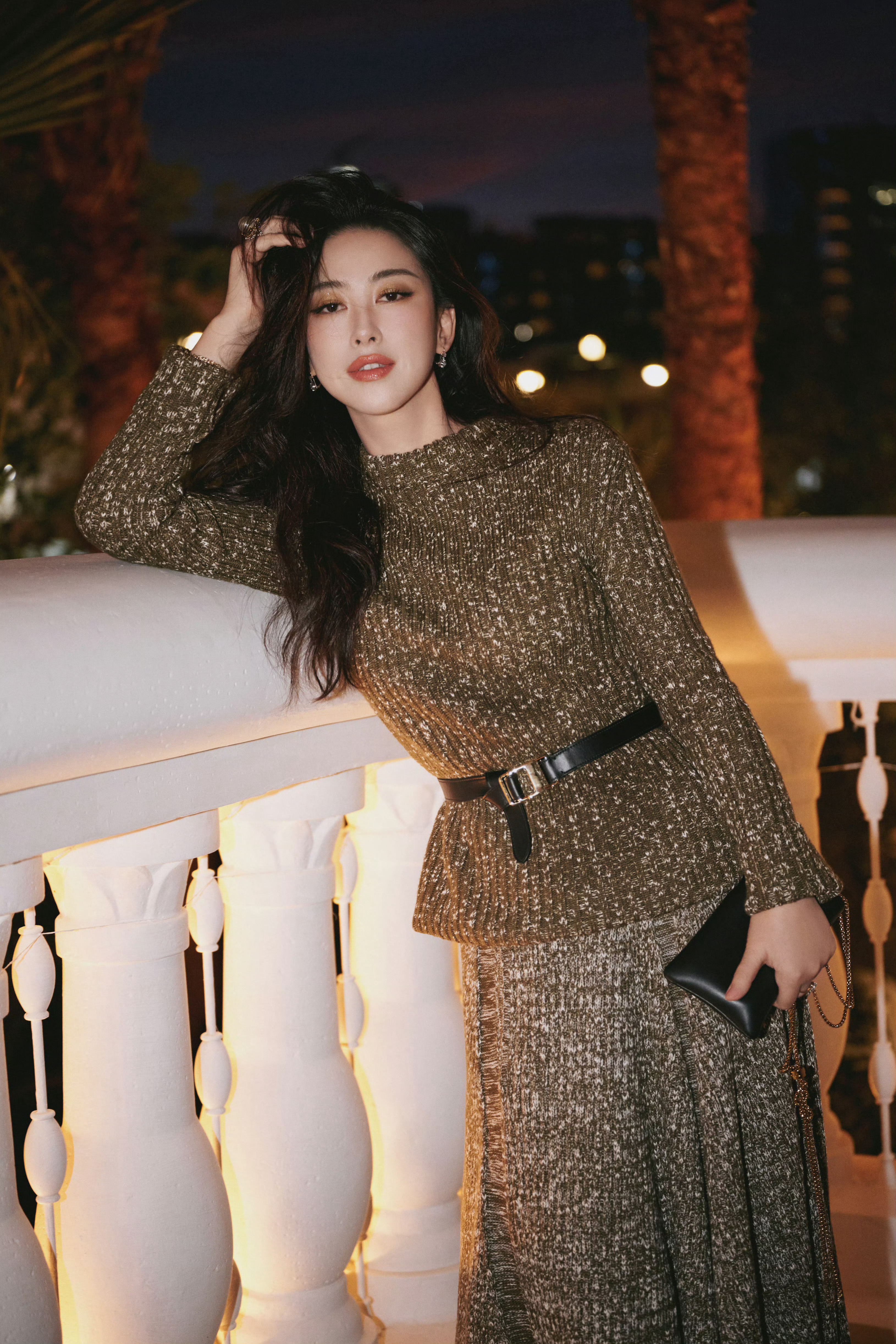 朱珠🤎🧡🤎抹茶拿铁妆☕🍵化妆：金鹤龙🧏♂️朱珠朱珠初雪氛围感清透妆她的