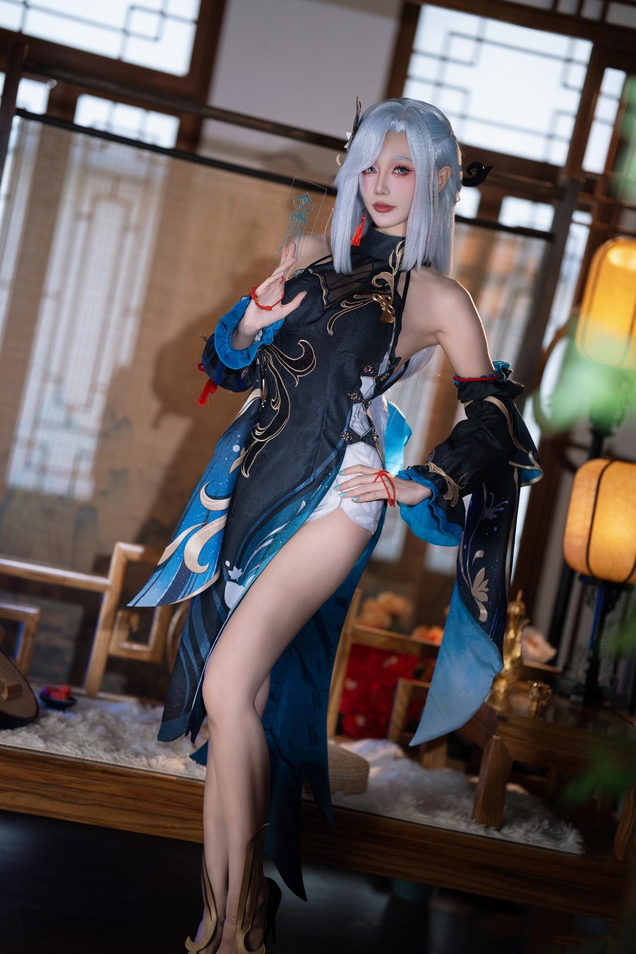 申鹤不打低端局，出手就价值5亿摩拉！#游戏##原神##二次元#