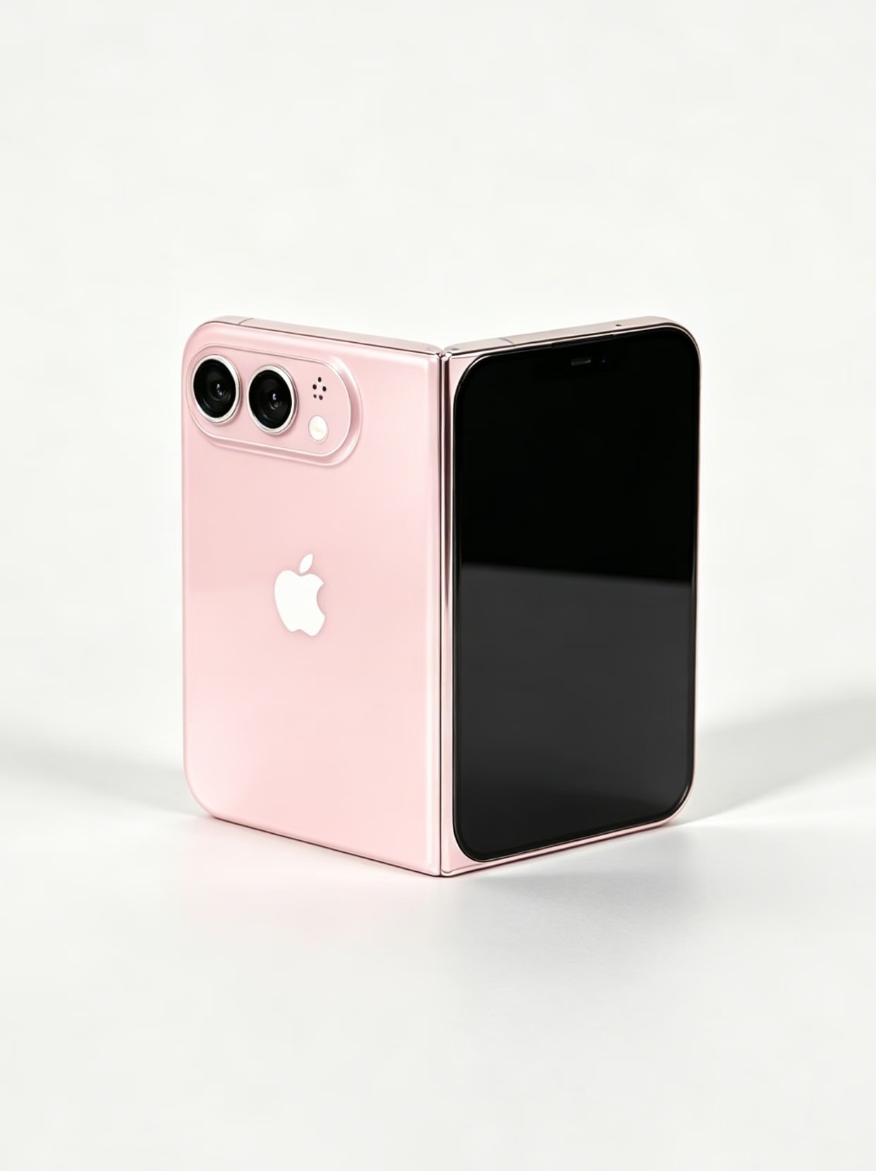 预热了这么久折叠屏iPhone的外观终于实锤了（和之前曝光的没差多少），没尺寸看