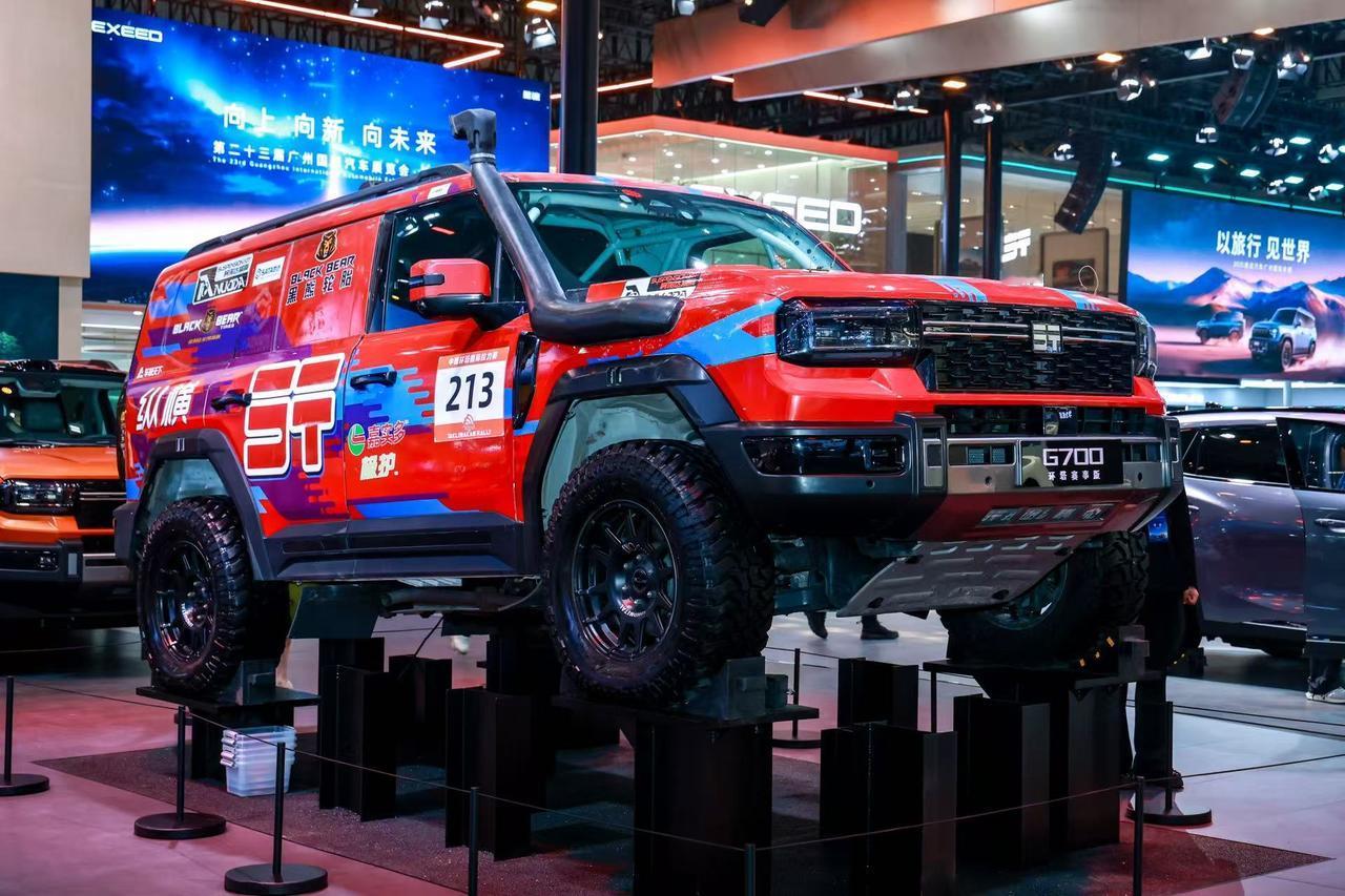 来看看真・上过赛场的硬核选手！纵横 G700 环塔版全球首发，33.49 万起的