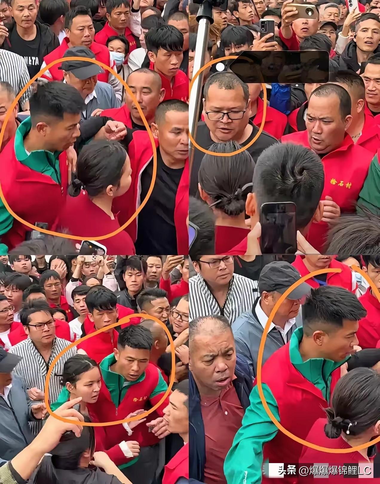 我闺女不上，今年年例就废。"

这话在村里群一发，谁敢不服？

我看这戴眼镜的黑