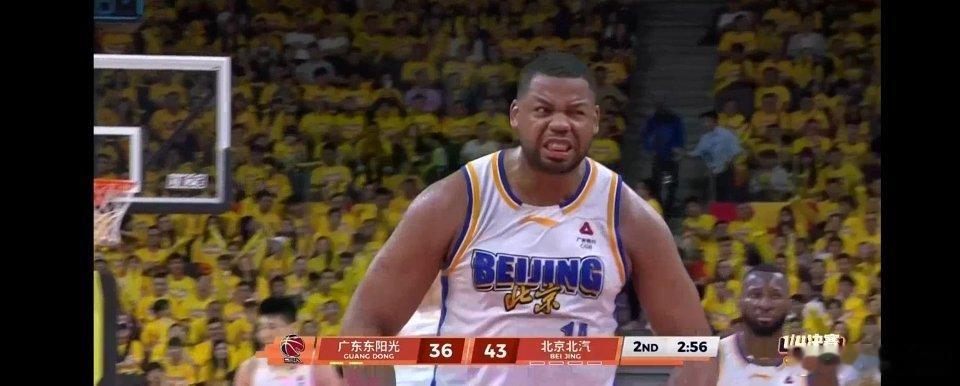 大O  北京男篮vs广东男篮京粤大战cba季后赛