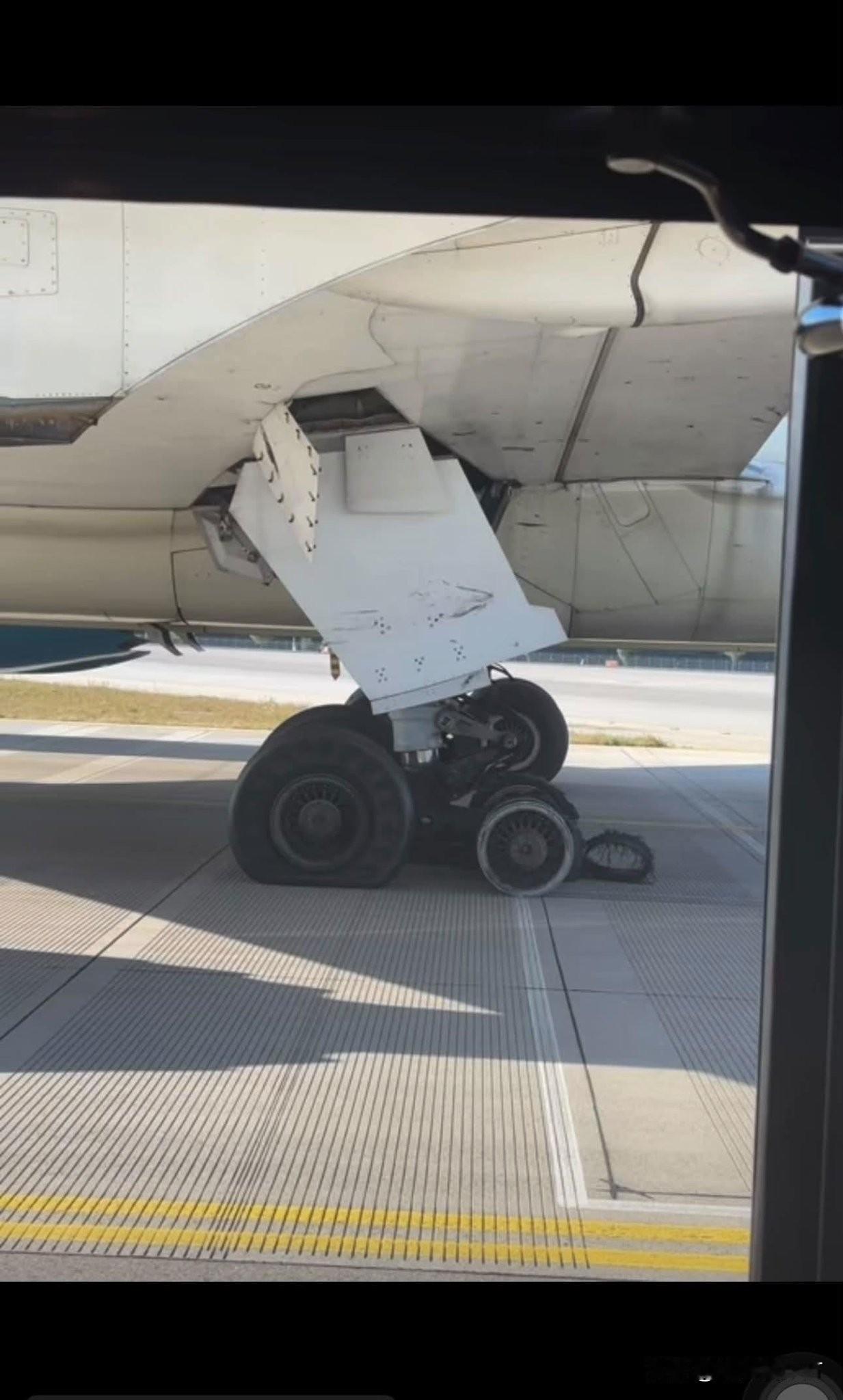 几个小时前越南航空VN-A867在慕尼黑机场起飞时飞机尾部擦地，而降落时又造成爆