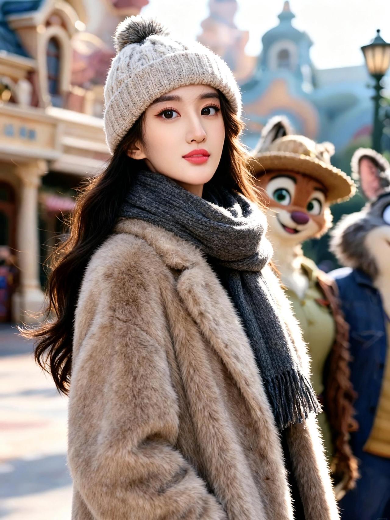 动物城合拍写真 抖音ai创作 每日分享 上热搜