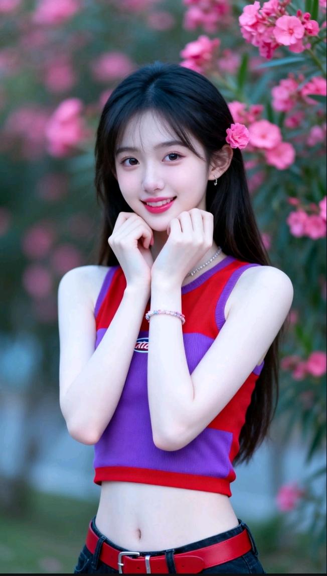 谁见野花心不颤
路过君子都爱看
莫说你我恋美色
～～～？

上联：花开君赏悦；
