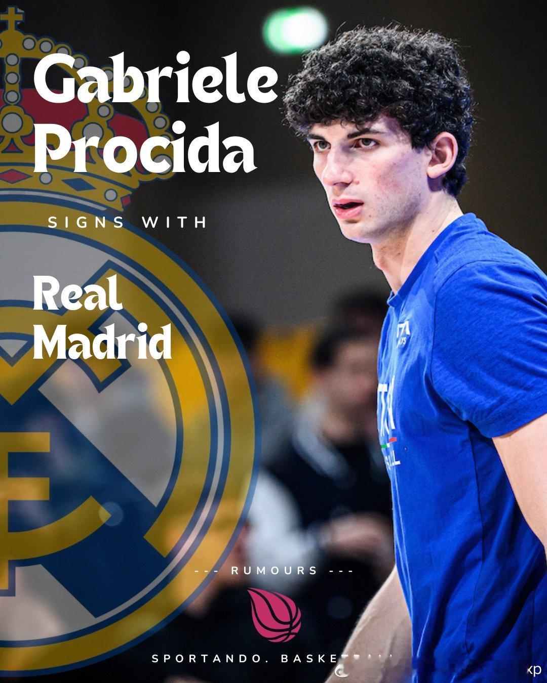 意大利小前锋Gabriele Procida(2002-202cm-SF)正式加