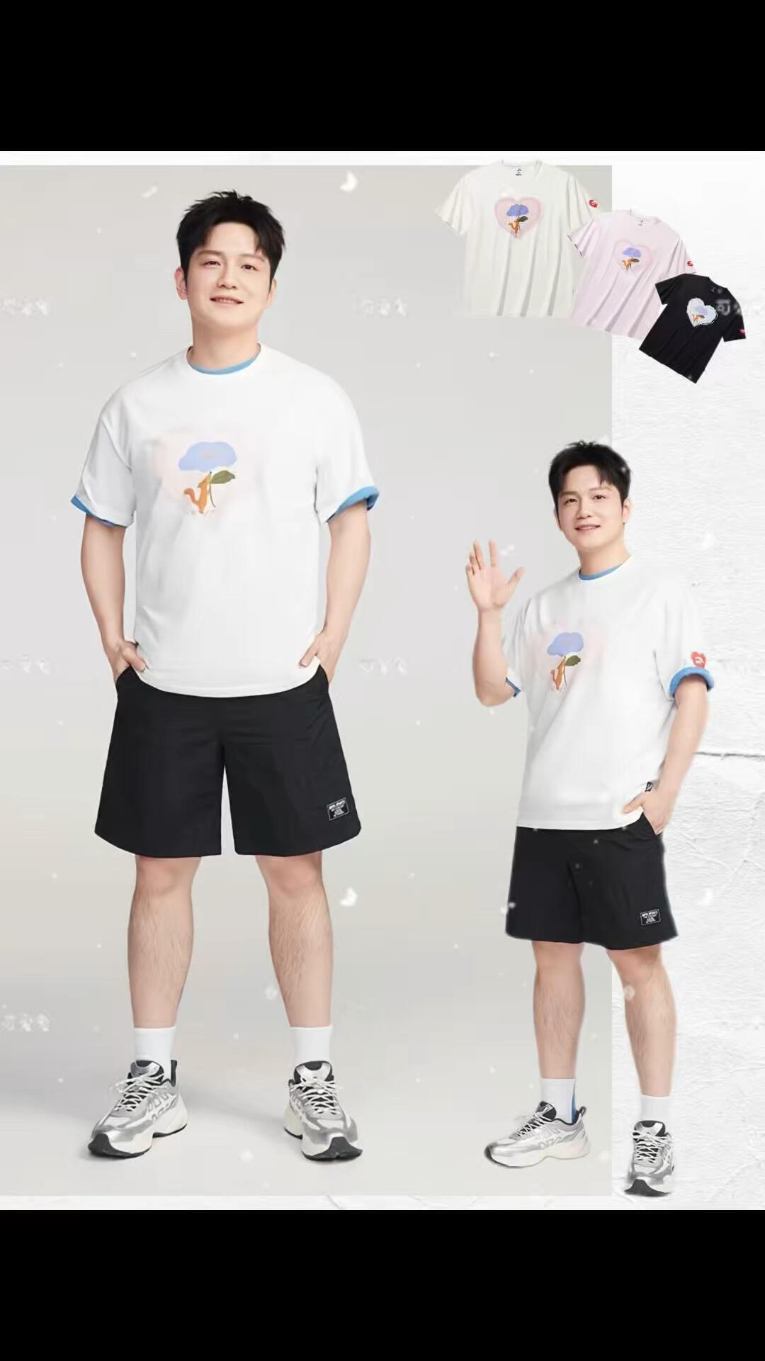 樊振东的六一儿童节，安踏的设计师太懂东哥的粉丝了，给自家孩子买，必须支持！
衣服