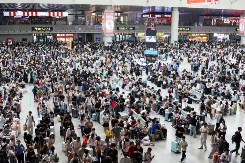 【铁路迎中秋返程高峰，广州南站出站通道全开启！余票情况公布】9月27日，南都N视