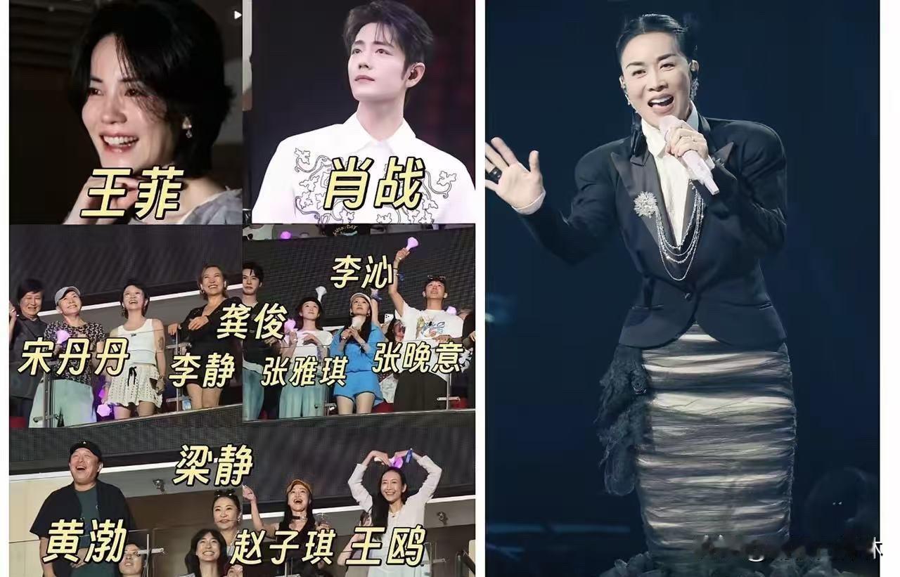 难怪那英演唱会能坐满半个娱乐圈。

8月22日北京五棵松，
那英"我来，因为你在