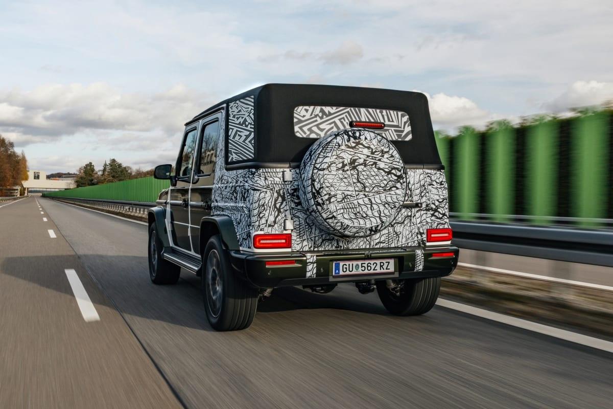 奔驰大G：奔驰G级敞篷车正在研发中！
     下一代梅赛德斯-奔驰G级敞篷车正