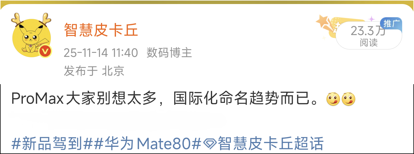 手机厂商为何纷纷发力ProMax 明年全员ProMax，尤其是全球性机型，统一化