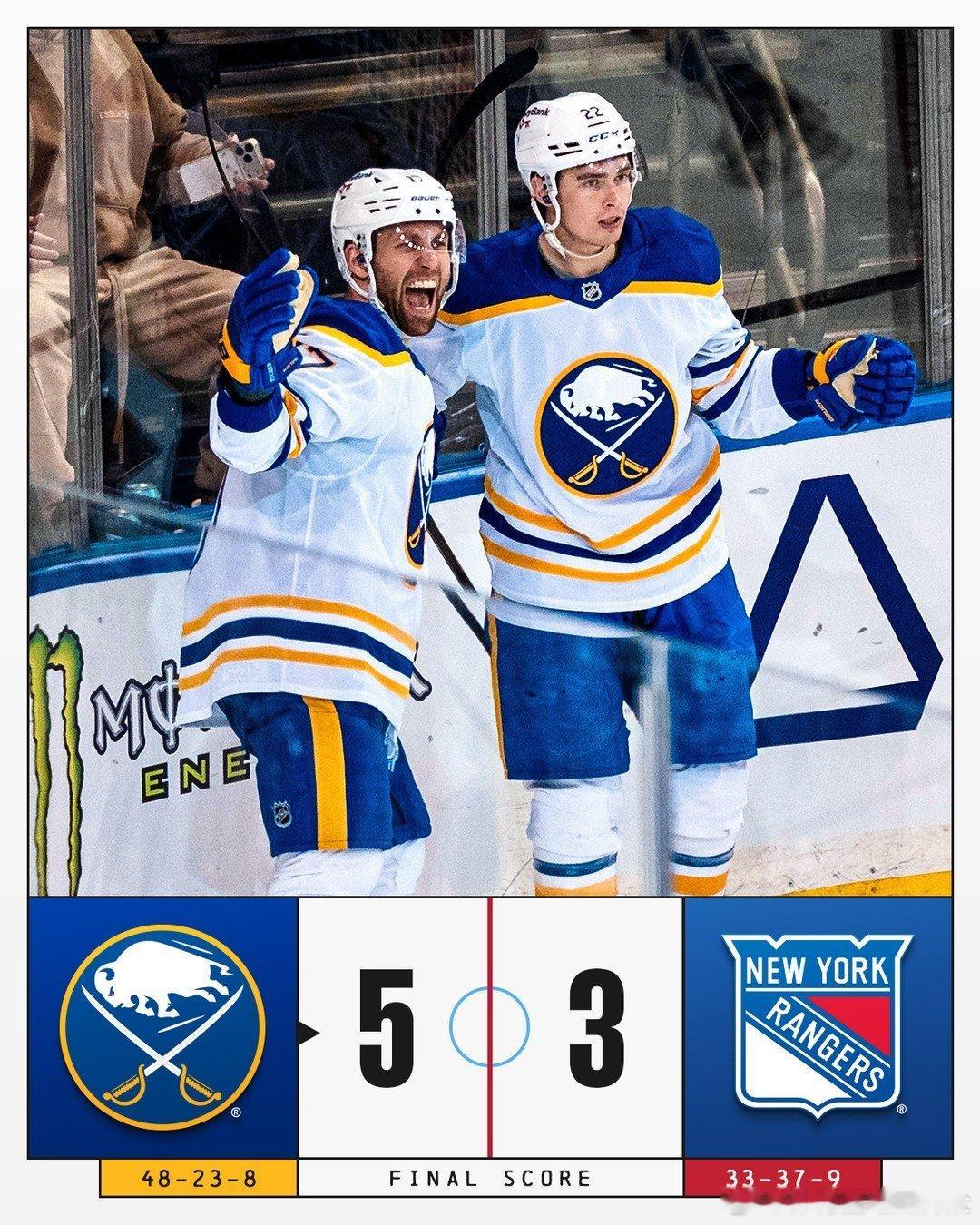 【今日比赛结果 🔔】NHL零距离  cr：NHL冰球联盟 