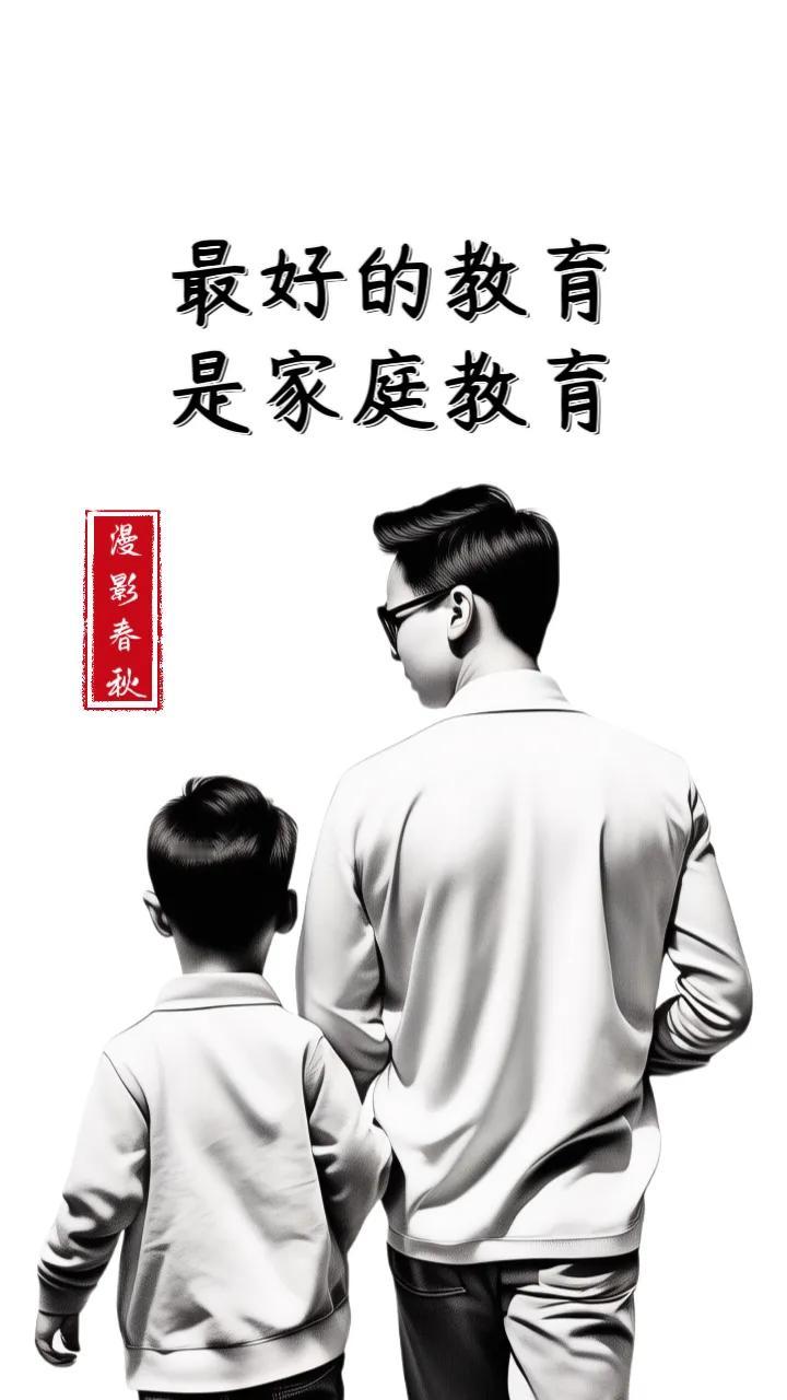 家庭之爱：最好的教育。

最好的教育是爸爸爱妈妈，
妈妈幸福会传给孩子，
和睦家