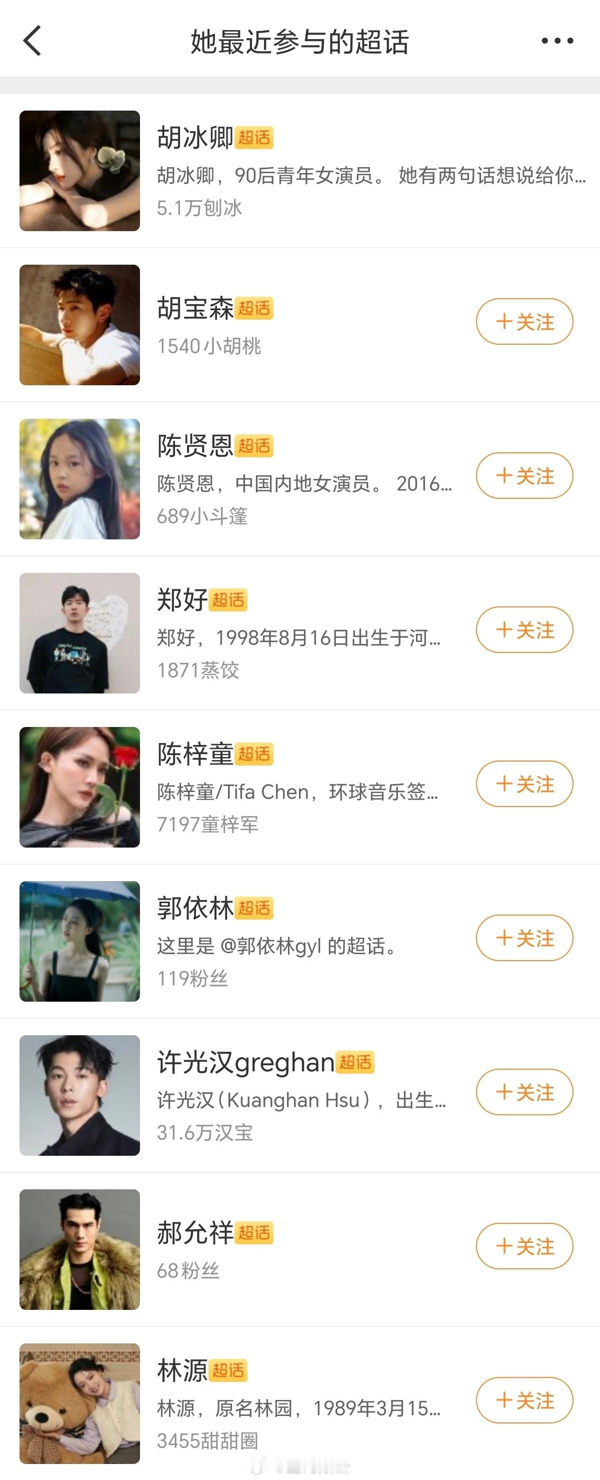 投稿：胡冰卿离开唐人后签约的第一个公司居然是合力极光，看了下这公司艺人全是糊糊开