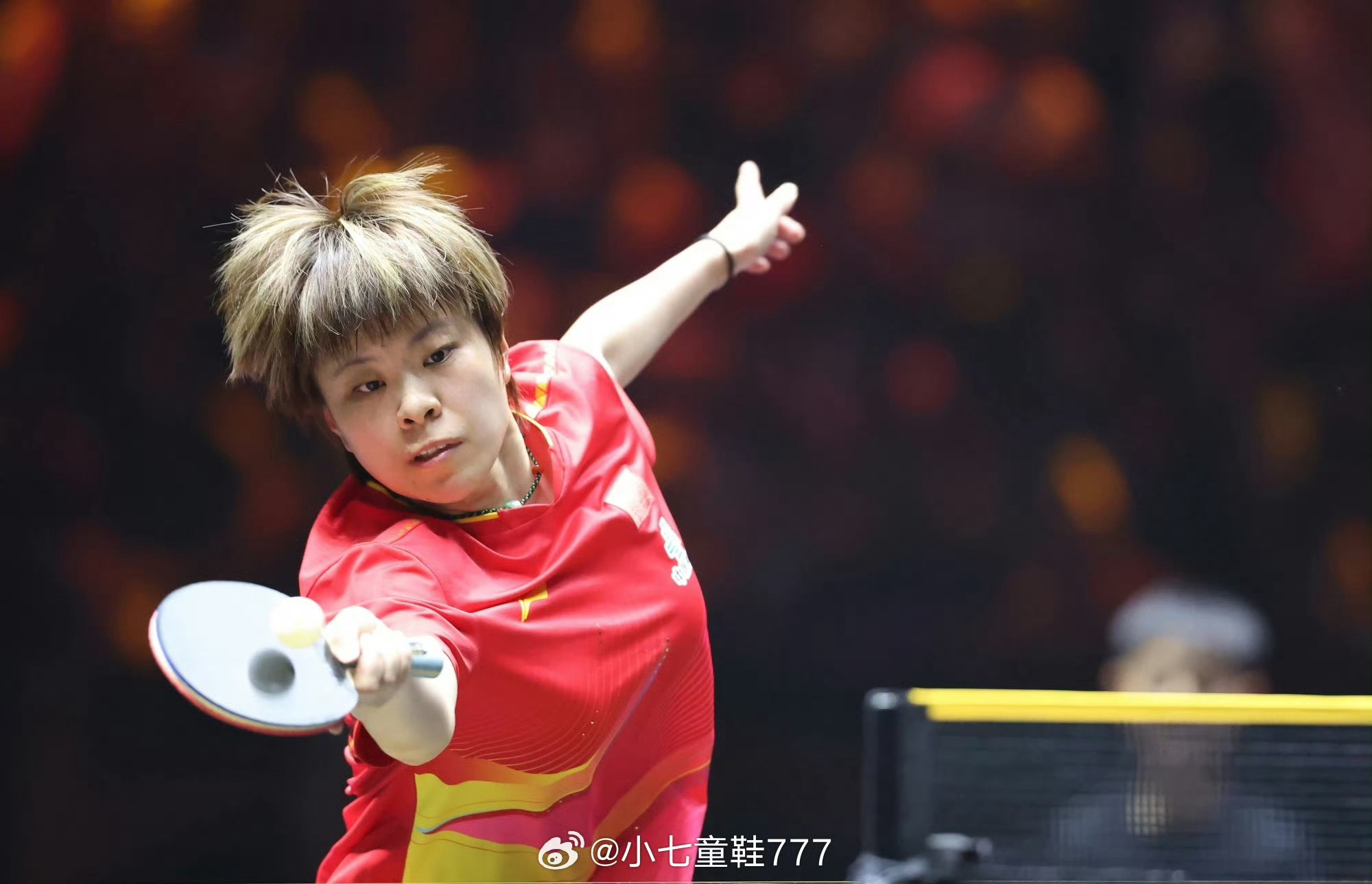 亚锦赛女团中国vs韩国第三场，王艺迪3-0(11-8、11-4、12-10)李恩