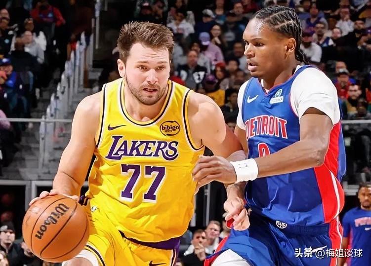 无力回天！湖人100：103不敌活塞，看看球员数据，谁尽力了？！
 
01、东契