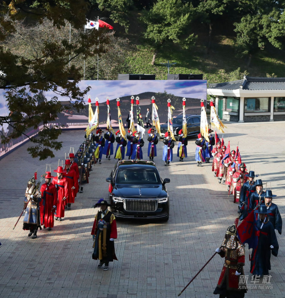 高清大图|习近平出席李在明举行的欢迎仪式