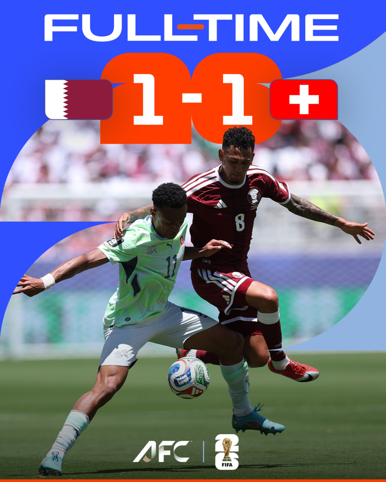 2026世界杯 开赛至今🥅亚足联球队真的提气🫡 