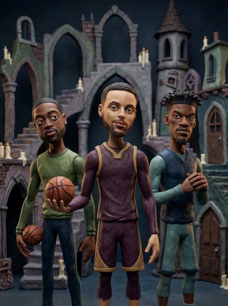 D. WADE ｜ S. CURRY ｜ J. BUTLER这三人组想想就兴奋，