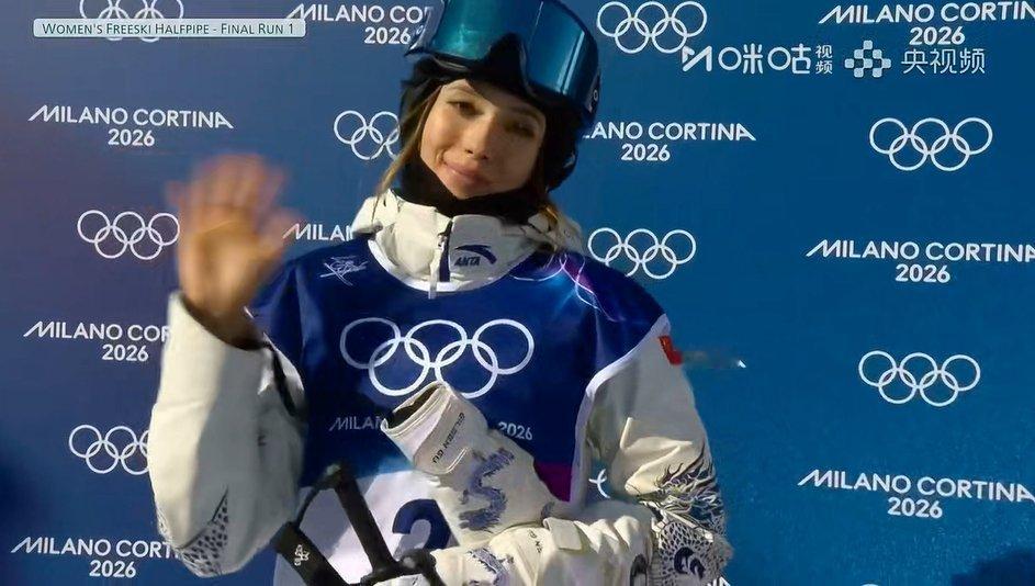 成长在加州，含有四分之一南京血统的北京小妞终于在意大利拿到了本届冬奥会的金牌第五