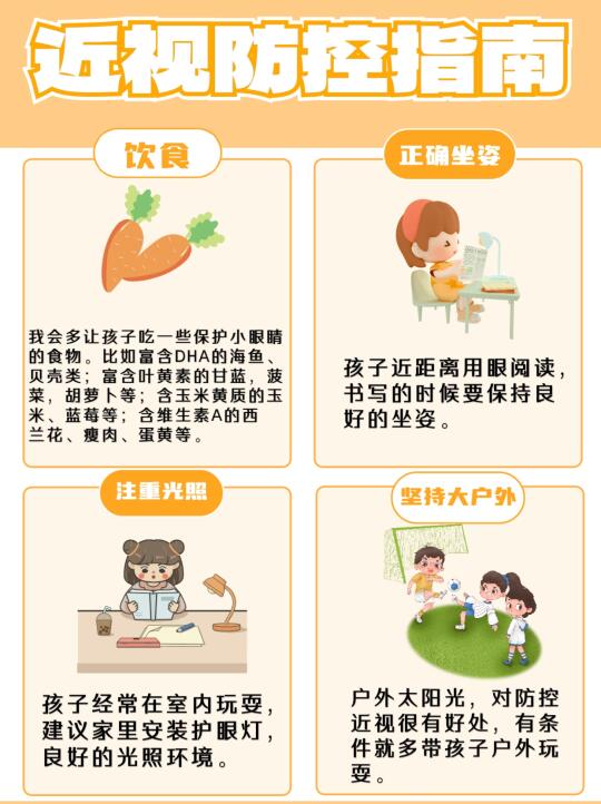 近视防控，从这些小事做起👀