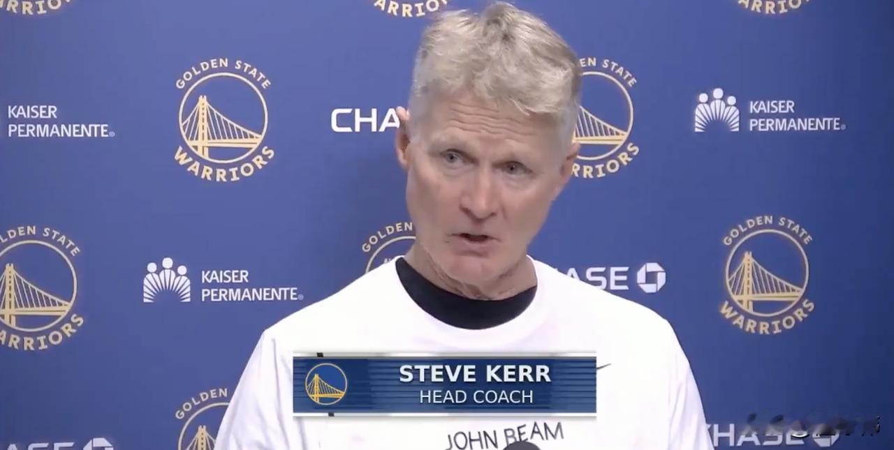 有库里真香！科尔谈库里：

“马刺队的防守很强硬，打乱了我们的进攻节奏。”

“