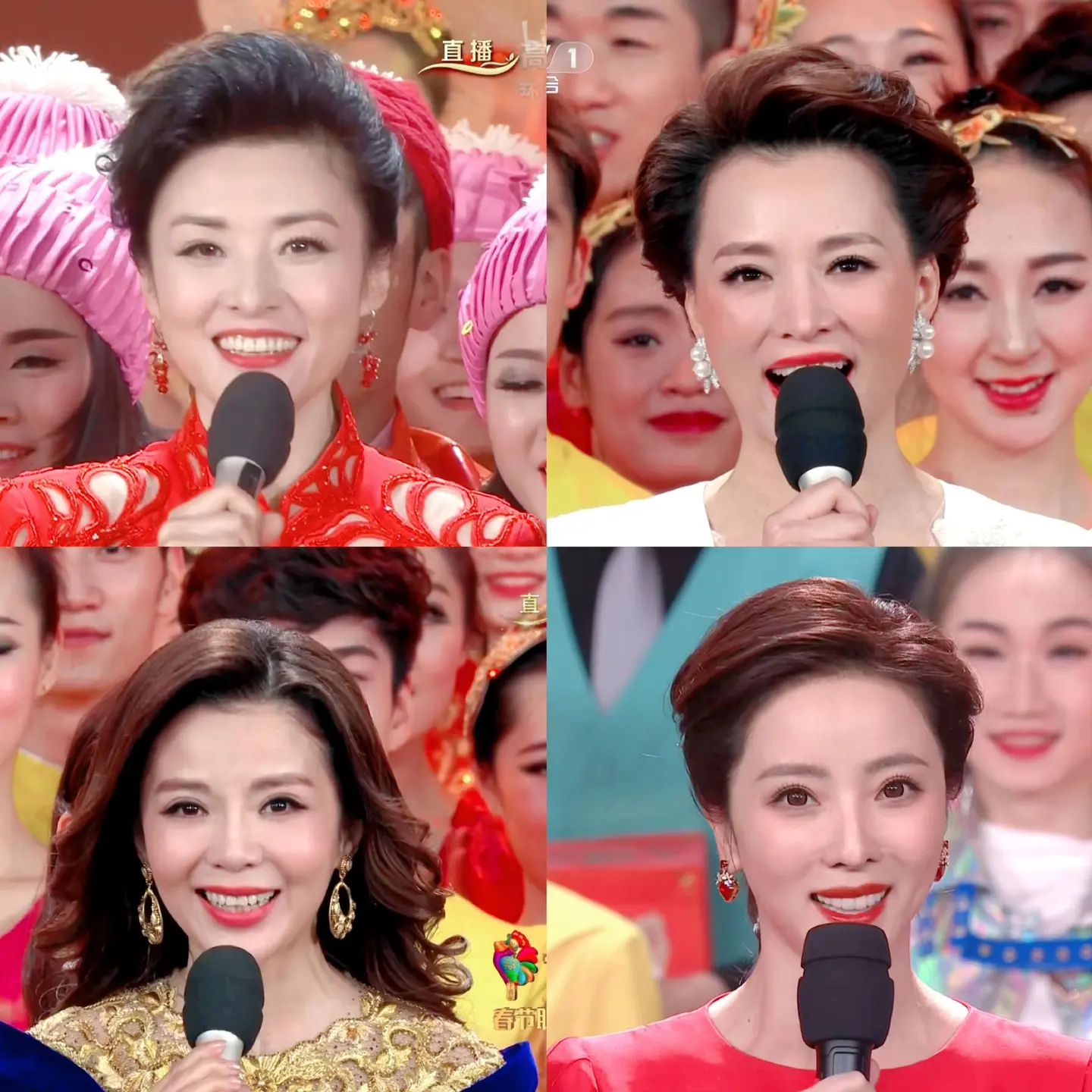 中国中央电视台 周涛 董卿 朱迅 李思思