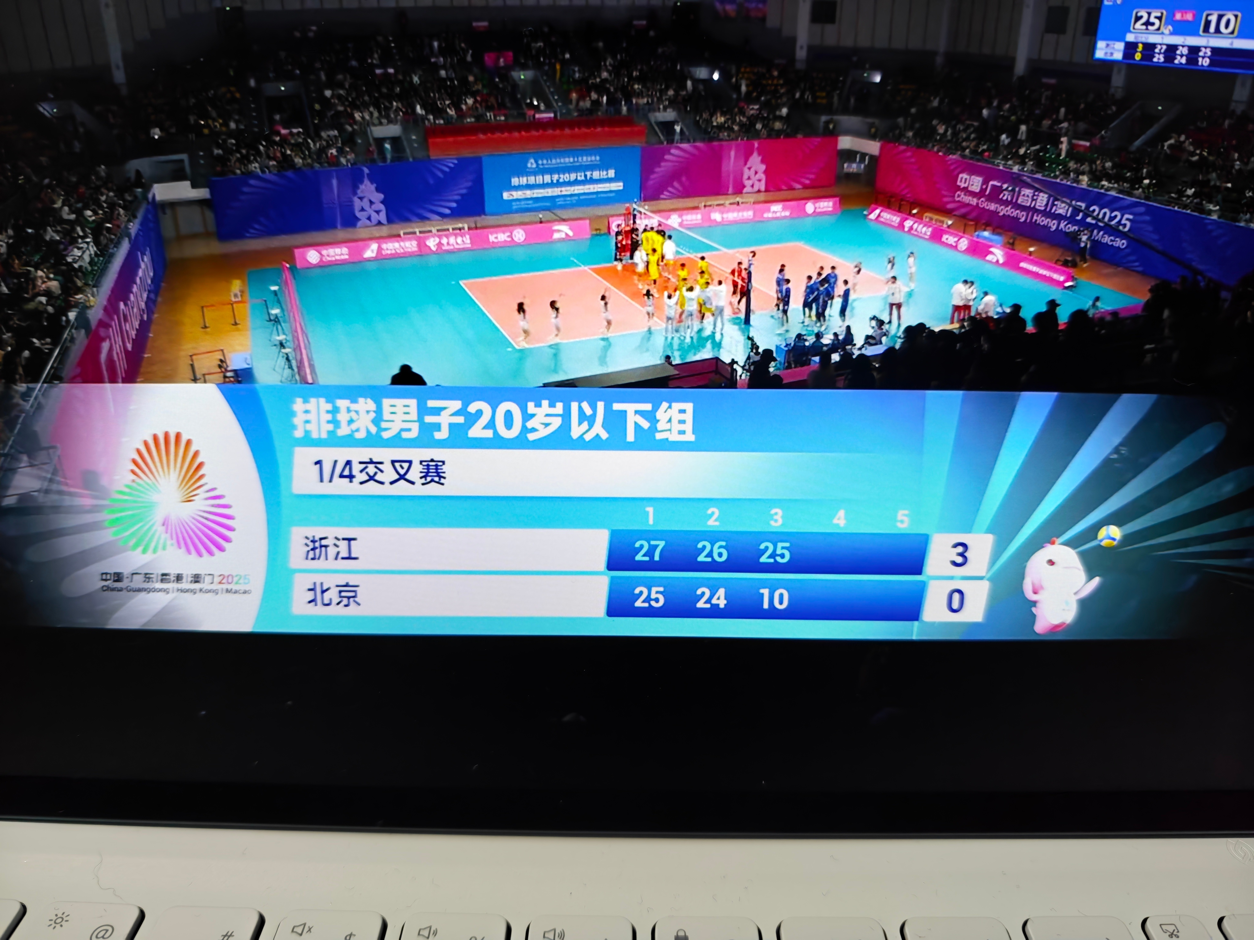 八进四全部结束，明天四强浙江VS河南，山东VS江苏，本来还想着鲁苏去争冠亚军，没