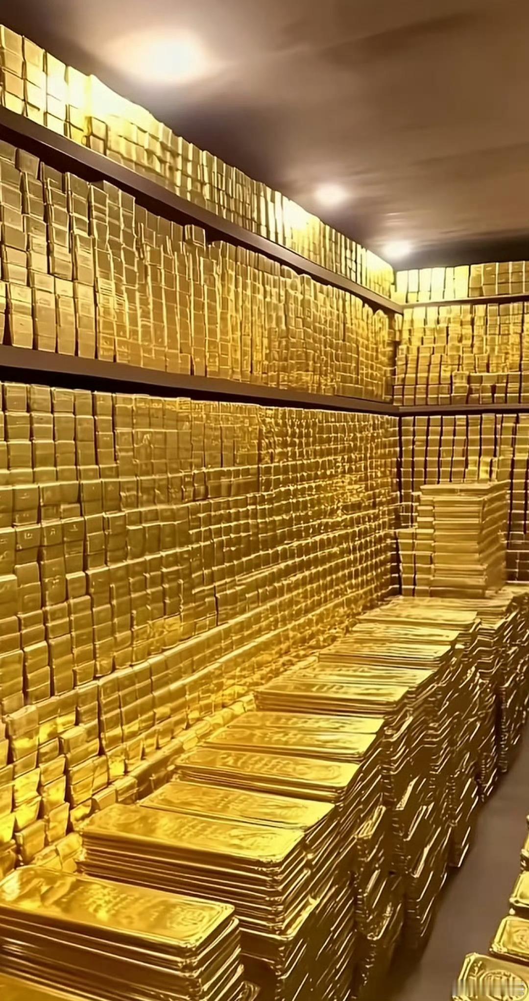 刷到黄金一定要重视，财源滚滚发大财啦！