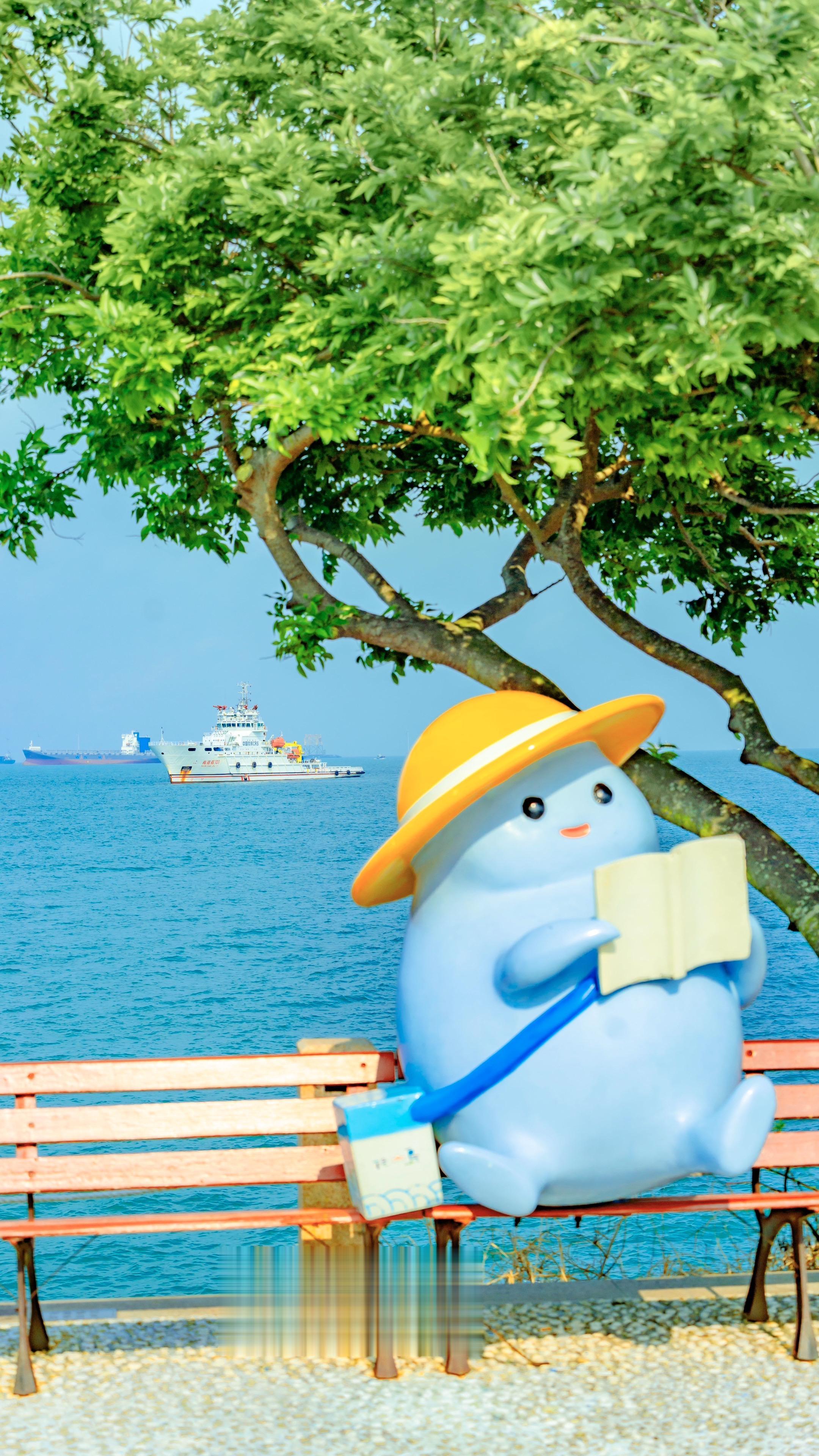 淡季的桂山岛，真的是人间理想。上午：登岛入住→桂山舰纪念公园（礁石栈道...