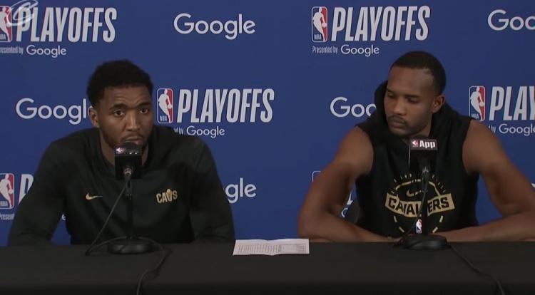 米切尔：输一场并没什么，但下一场要从开场就拿出气势，打出强度！nba季后赛 骑士