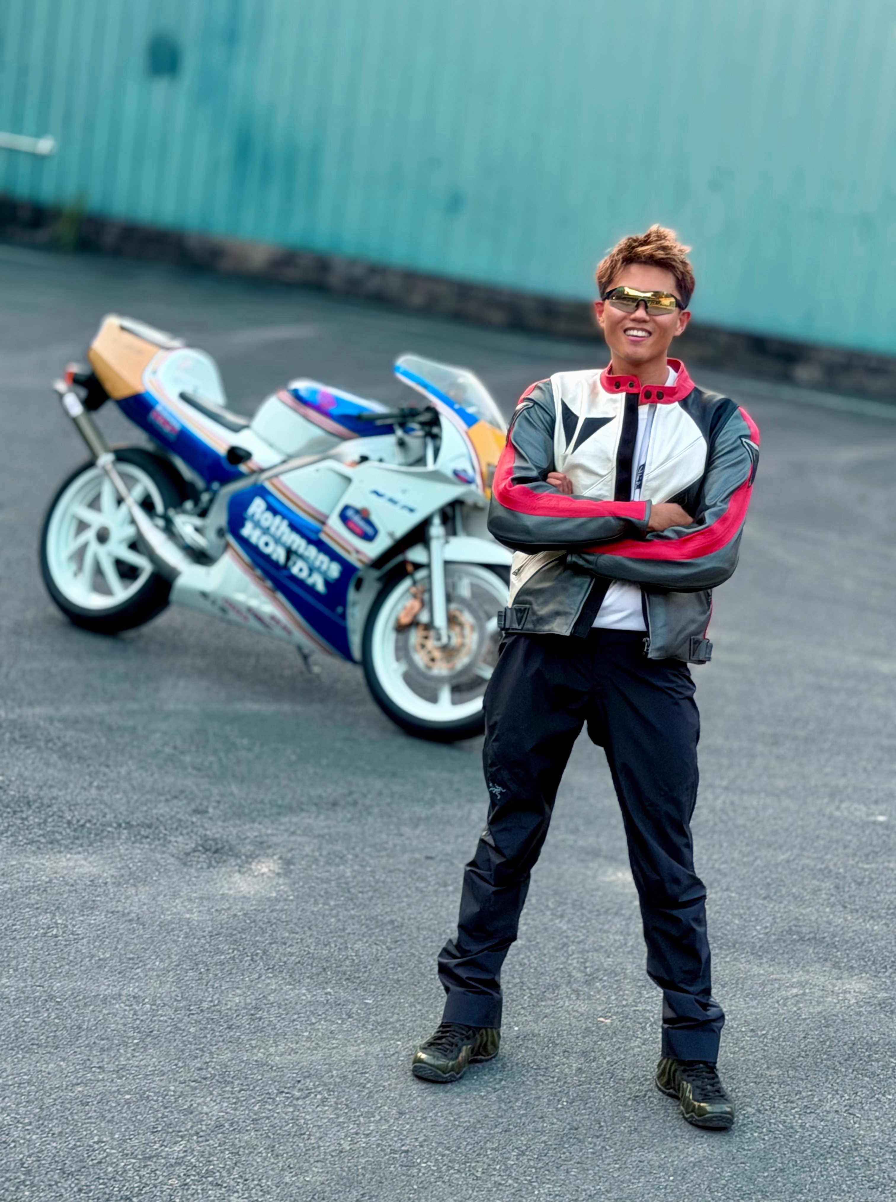 DAINESE 烈火战车 30周年复刻限定皮衣刘德华同款乐富门涂装NSR250多
