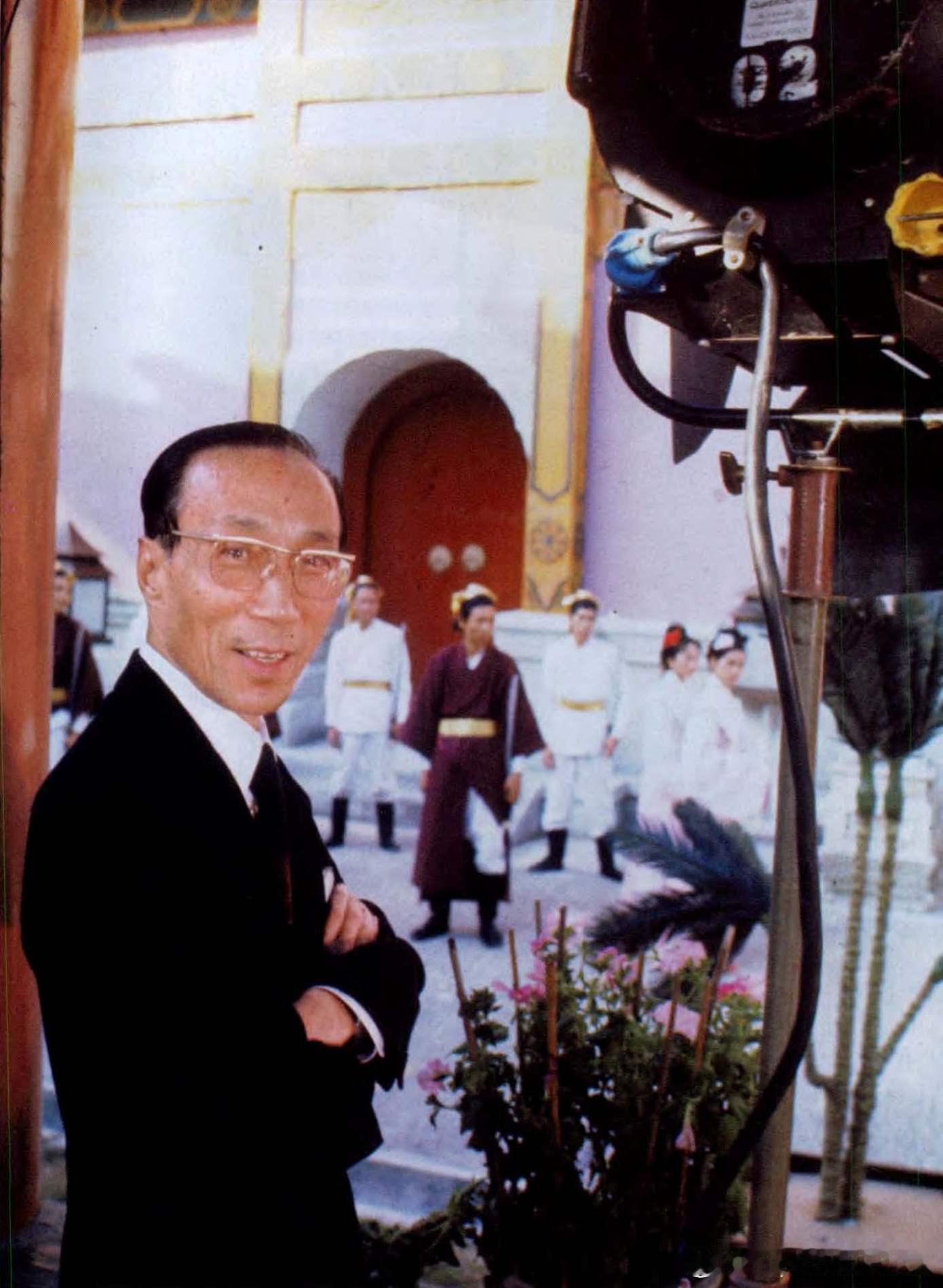 1976年邵逸夫在TVB片场历史影像 ​​​