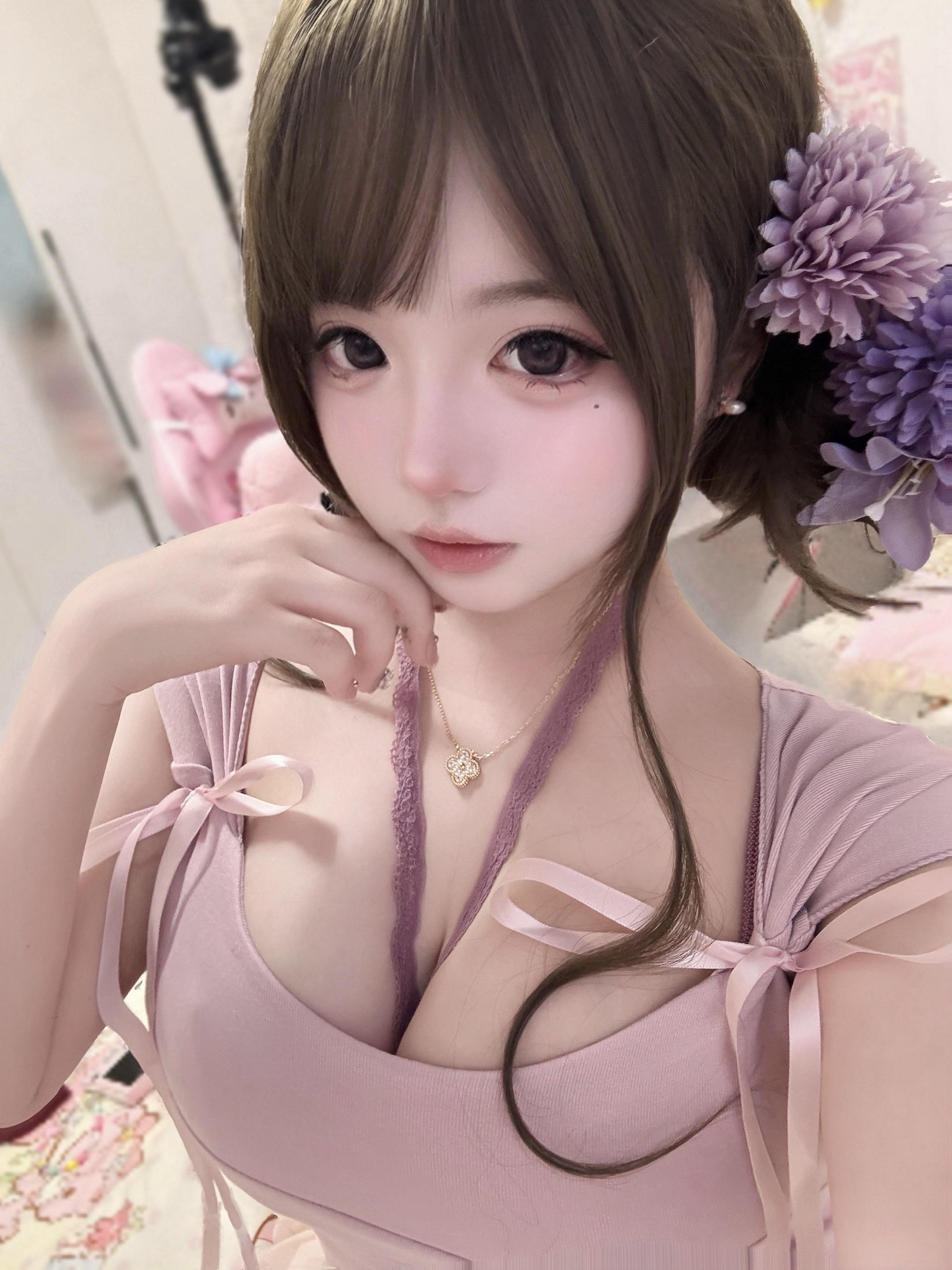 妹妹说紫色很有韵味少御