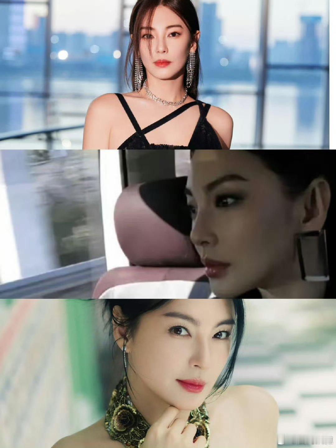 张雨绮果然是骨相大美女 张雨绮这骨相美得让人羡慕嫉妒恨！妆后她在红毯上风情万种，