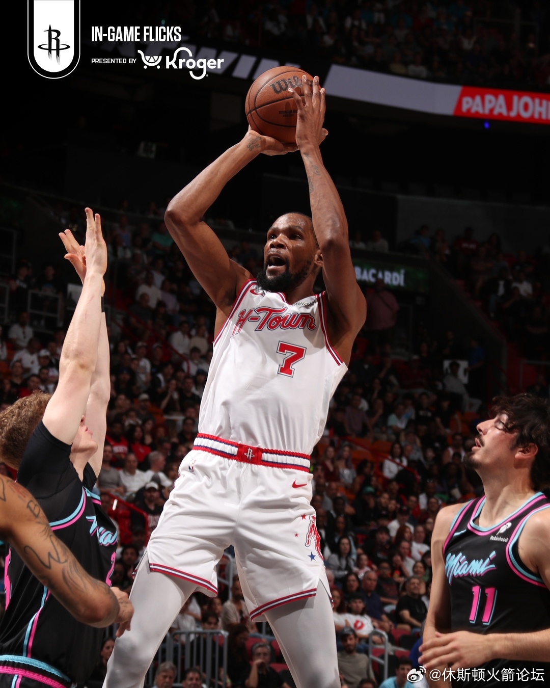 火箭在领先十分的情况下被对手逆转，KD空砍32分8助攻，第四节火箭彻底崩盘单节输