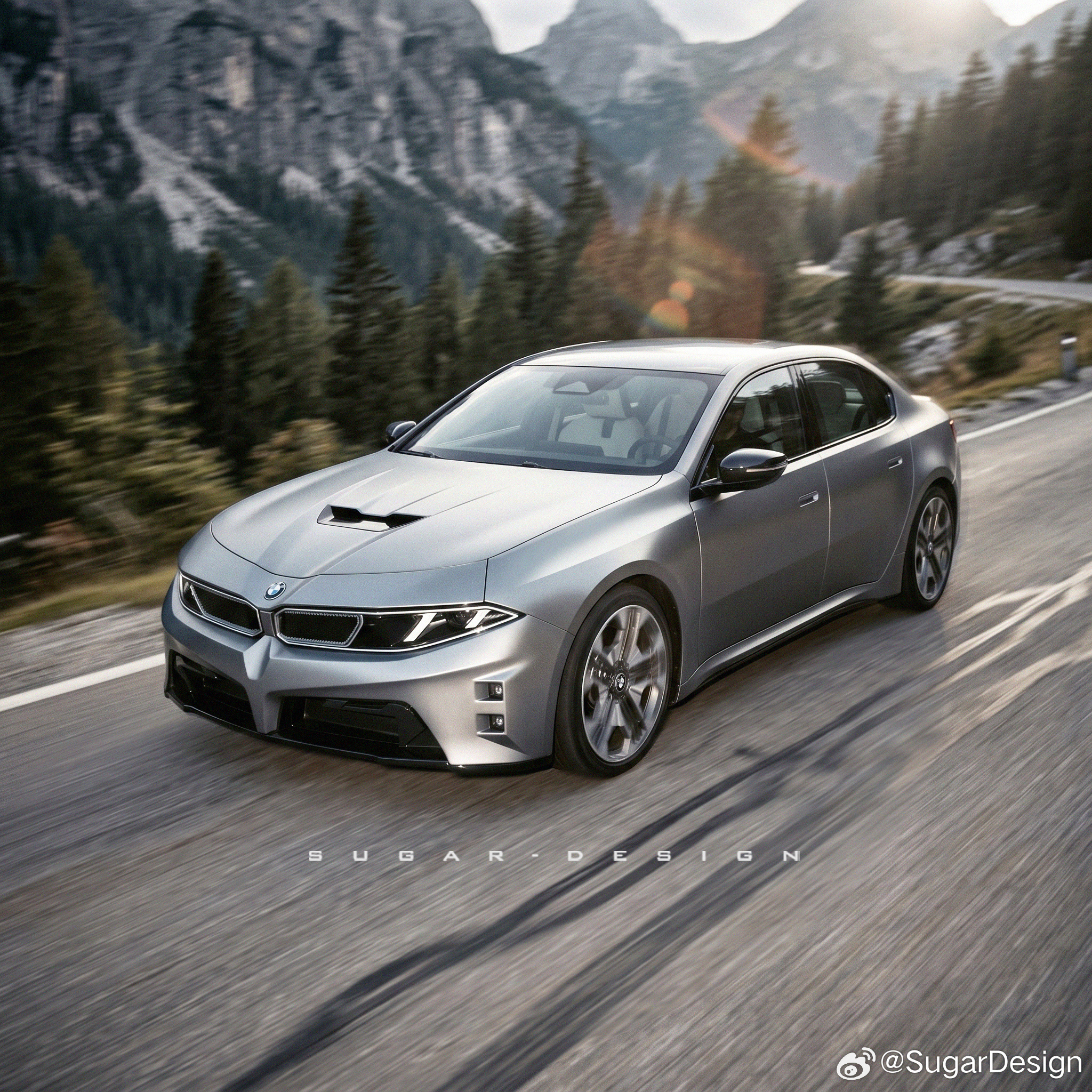 新车前沿预览我与汽车的日常 宝马iM3新车预览！宝马的保密部门又“大意”了，一不