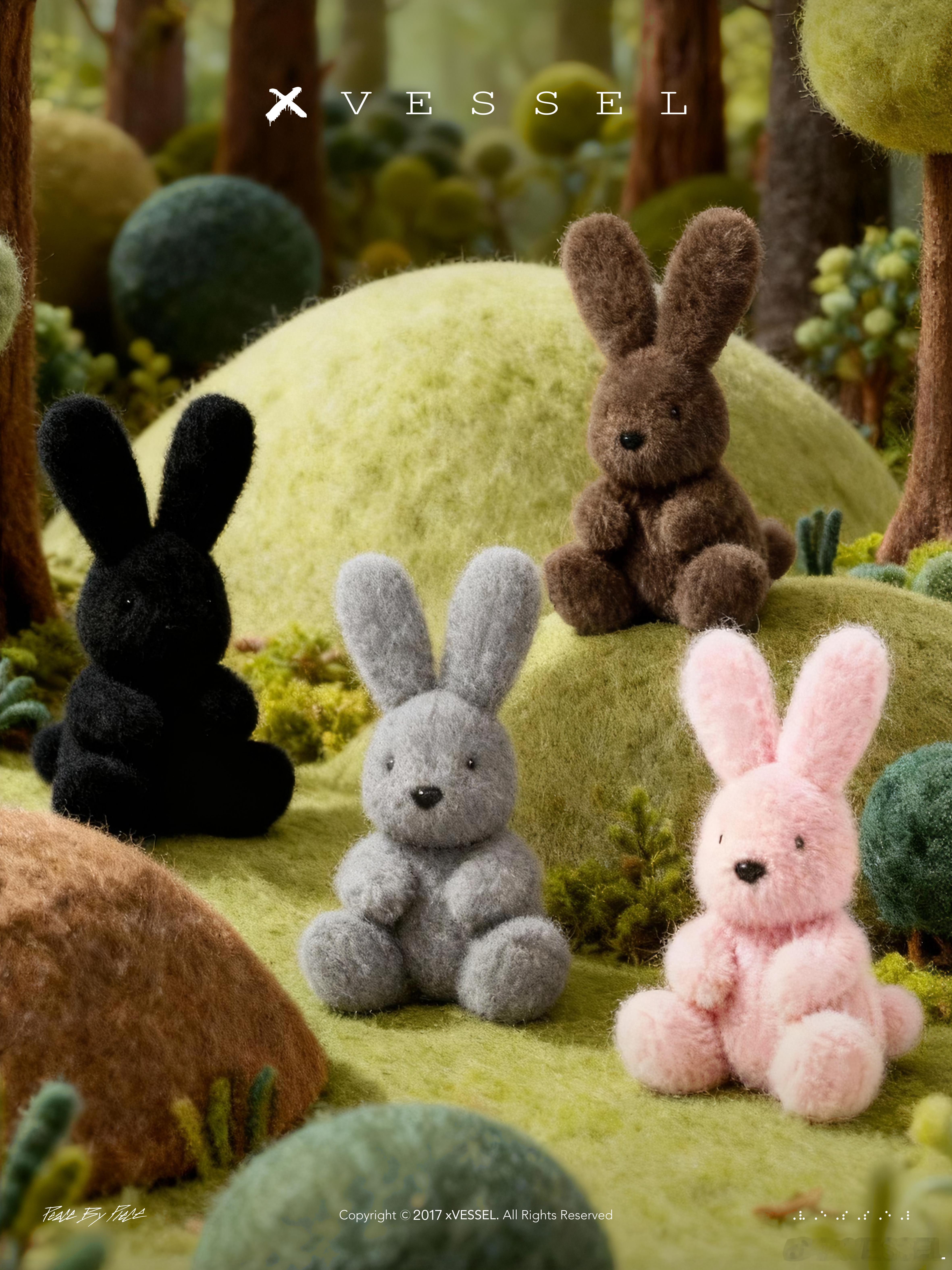 四色兔兔玩偶，让可爱时刻相伴！即刻购买联名款兔耳雪地靴，限时赠送软萌玩偶双倍兔兔