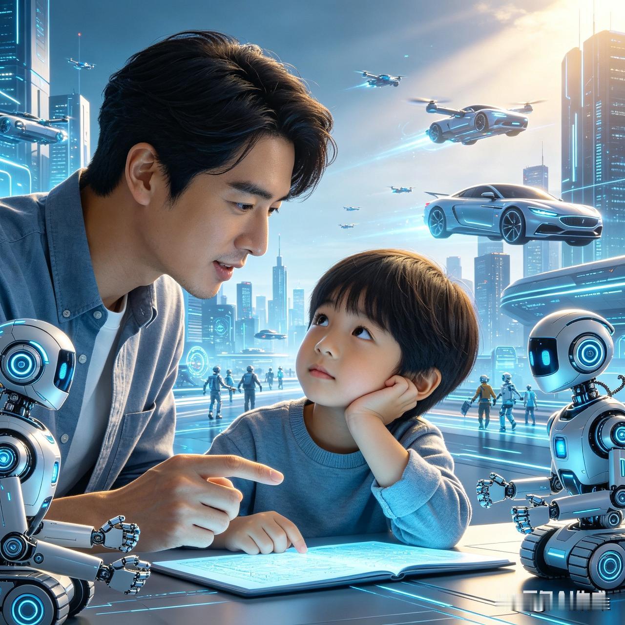 如何做才能保证自己后代在人工智能时代来临后不被时代淘汰？

先说最扎心的现实：