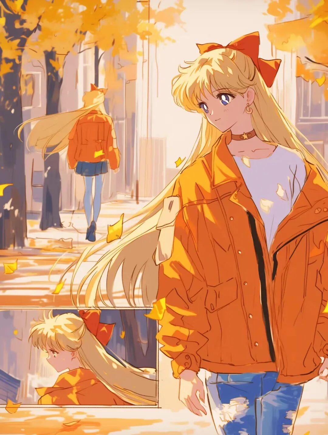 秋天风的美少女战士