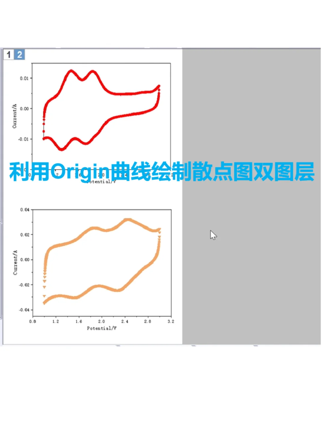 有被惊艳到❗Origin绘制散点图也这么丝滑