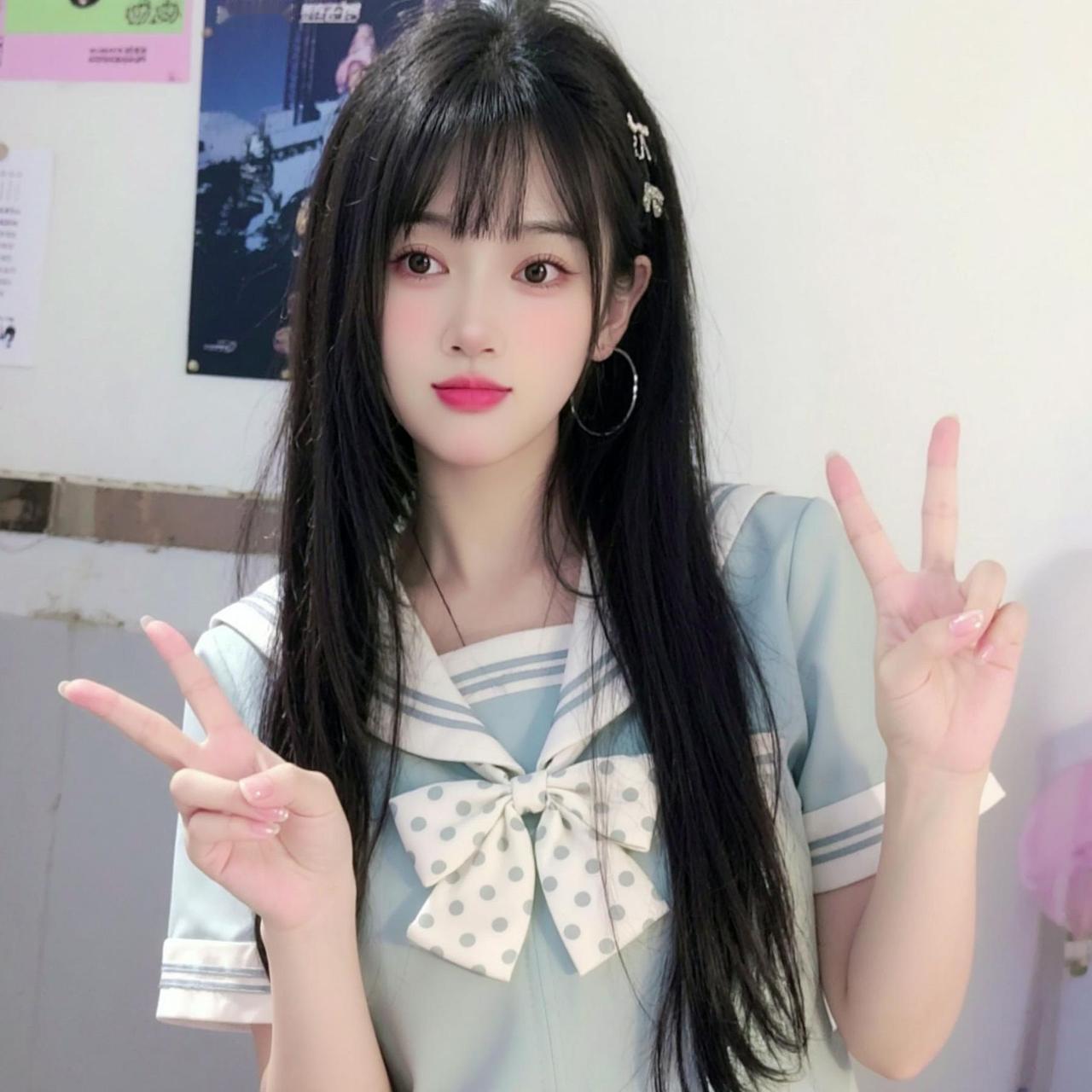 AI日系水手服自拍 抖音ai创作 抖音玩法合伙人计划