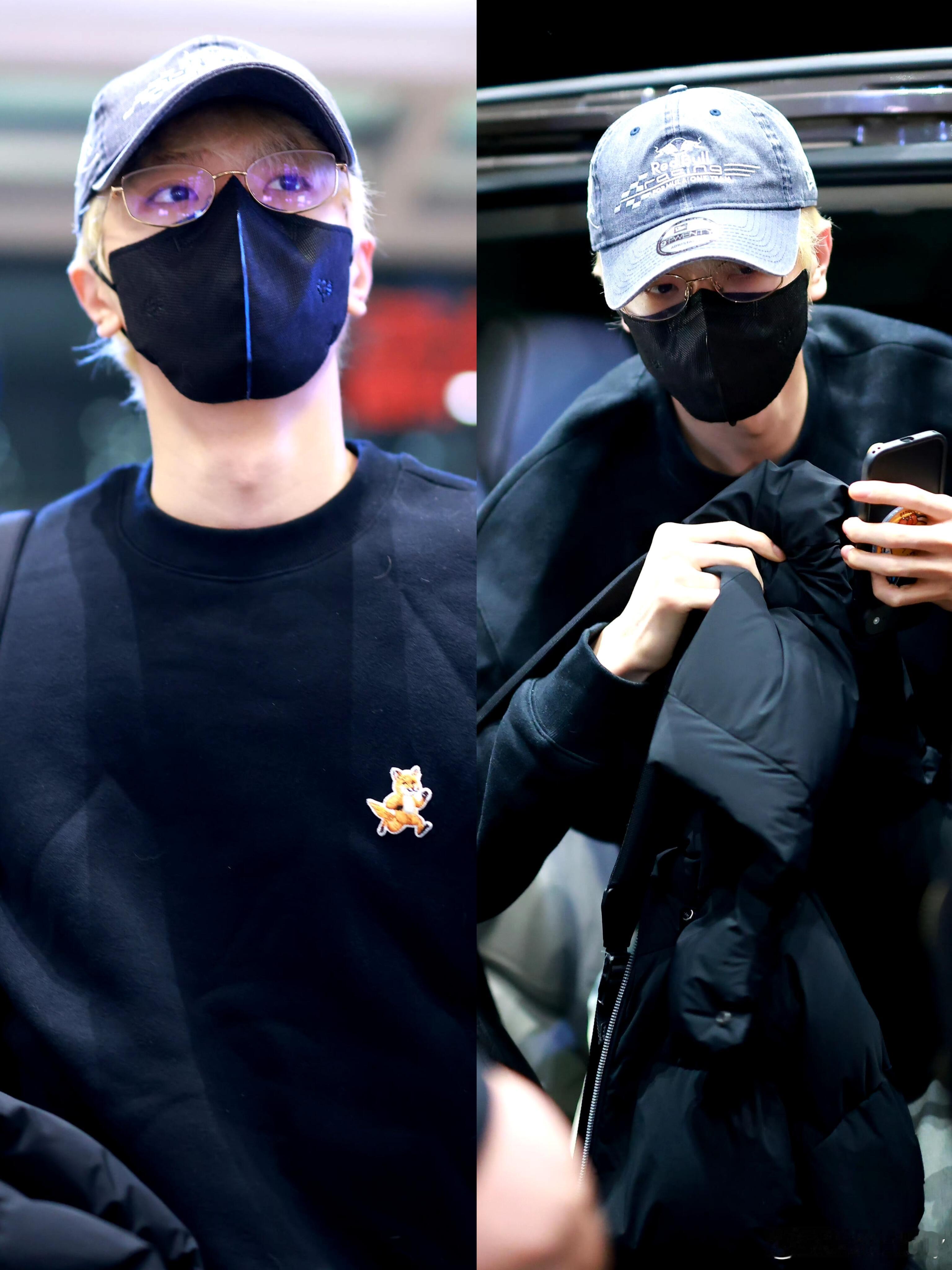 林一出发新西兰录制超新鲜，金发大帅哥林一深夜出发新西兰录制地球超新鲜，金发搭金丝