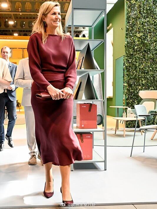 4.1 荷兰玛克西玛王后探访循环经济协会以及出席回收工厂揭幕仪式，中午去做了个头