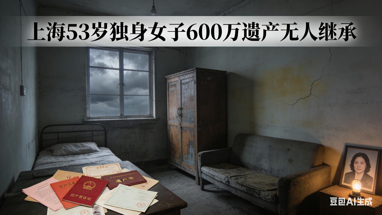 泪目！上海53岁独身女子邓秀云，突发脑梗去世，留下600万拆迁款，至今无人继承?