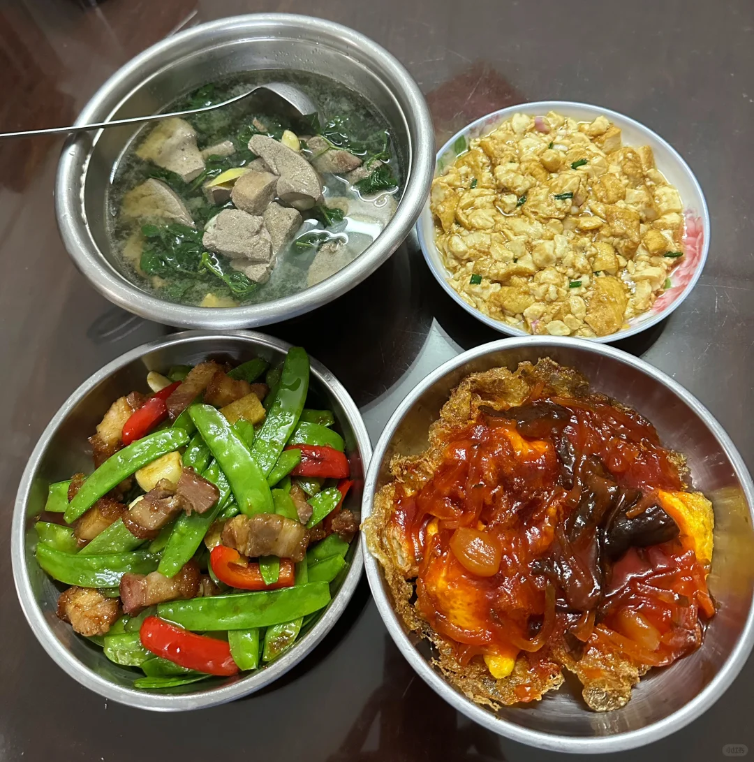 广州一家四口的晚餐！