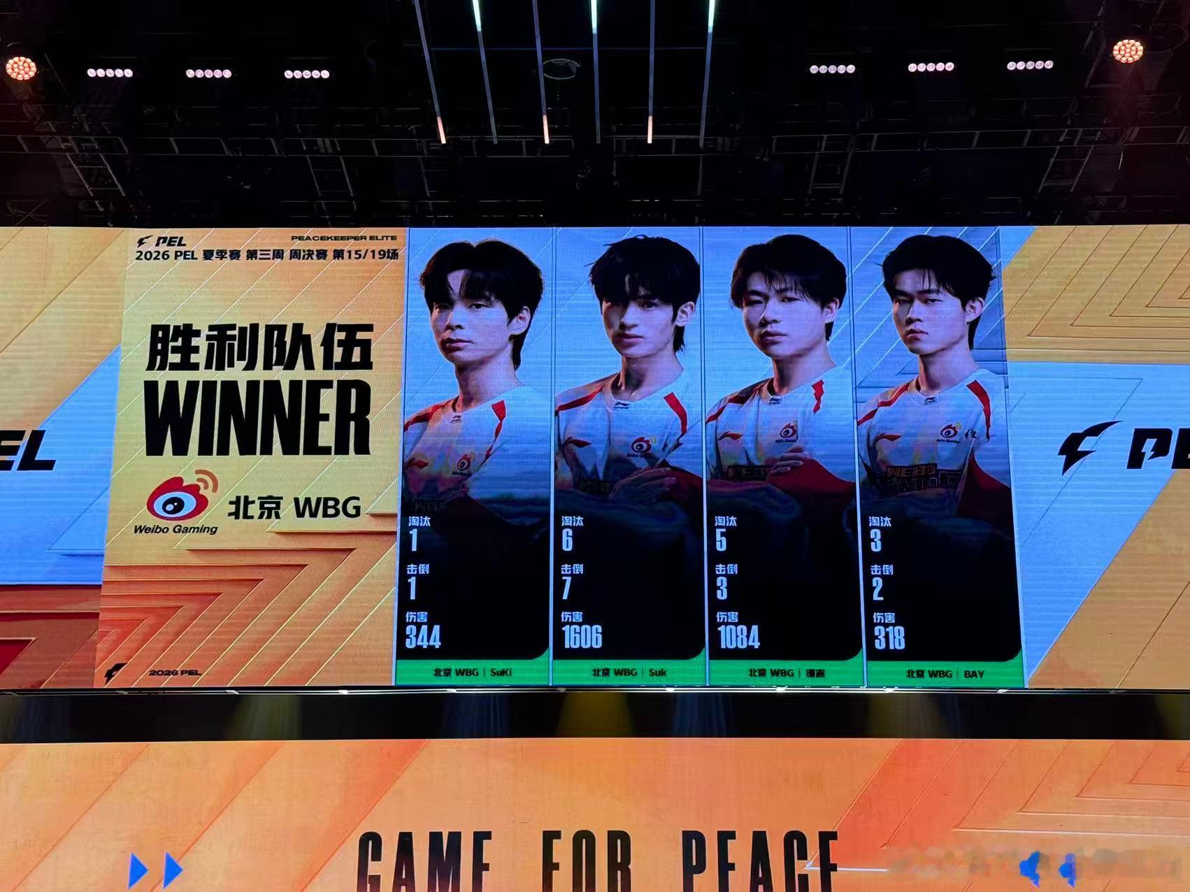 WBG夏季赛沙漠吃鸡WBG满编稳稳拿下沙漠一鸡！太强了！ 